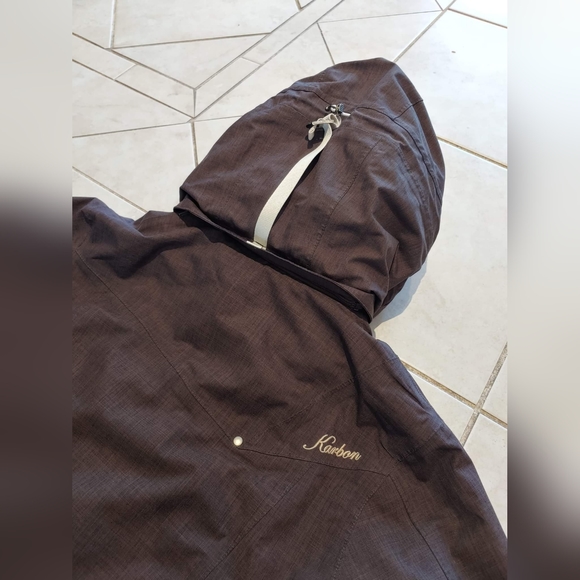 KARBON,NWOT, ladies winter's coat, ski and snow jacket, coat size 8 - Picture 7 of 16